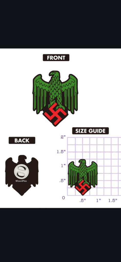 Custom enamel pins-100pcs 1 inch
